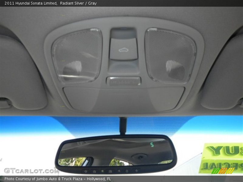 Radiant Silver / Gray 2011 Hyundai Sonata Limited