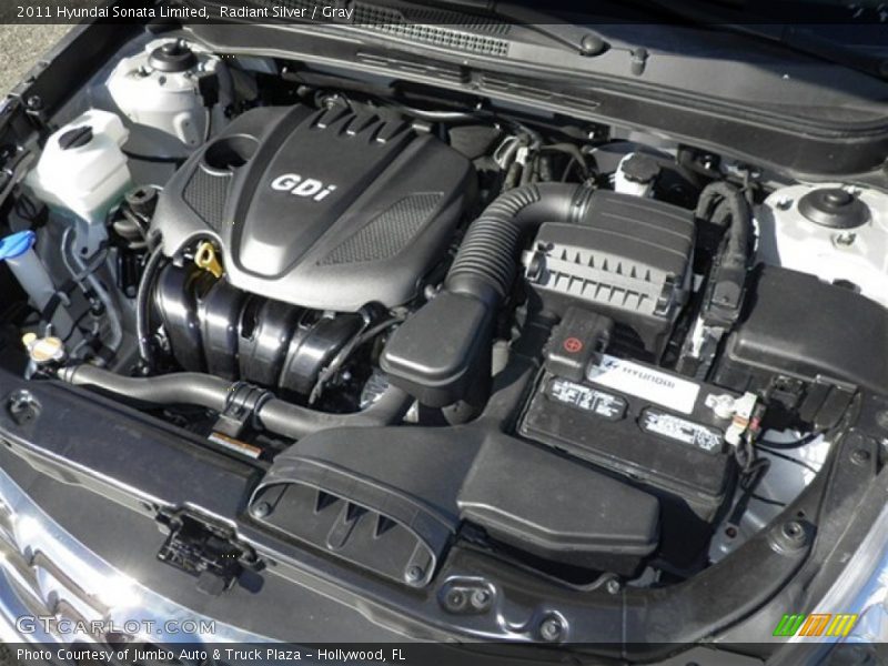 Radiant Silver / Gray 2011 Hyundai Sonata Limited