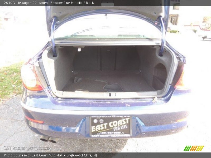 Shadow Blue Metallic / Black 2010 Volkswagen CC Luxury