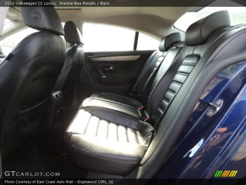 Shadow Blue Metallic / Black 2010 Volkswagen CC Luxury