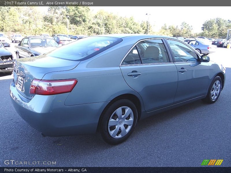 Aloe Green Metallic / Bisque 2007 Toyota Camry LE