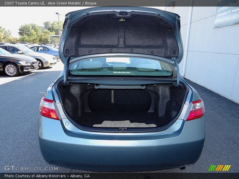 Aloe Green Metallic / Bisque 2007 Toyota Camry LE