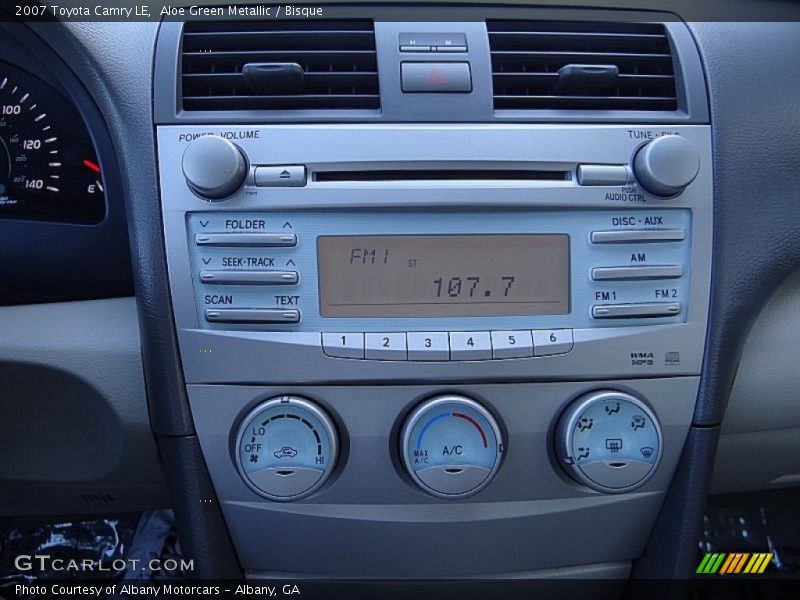 Aloe Green Metallic / Bisque 2007 Toyota Camry LE