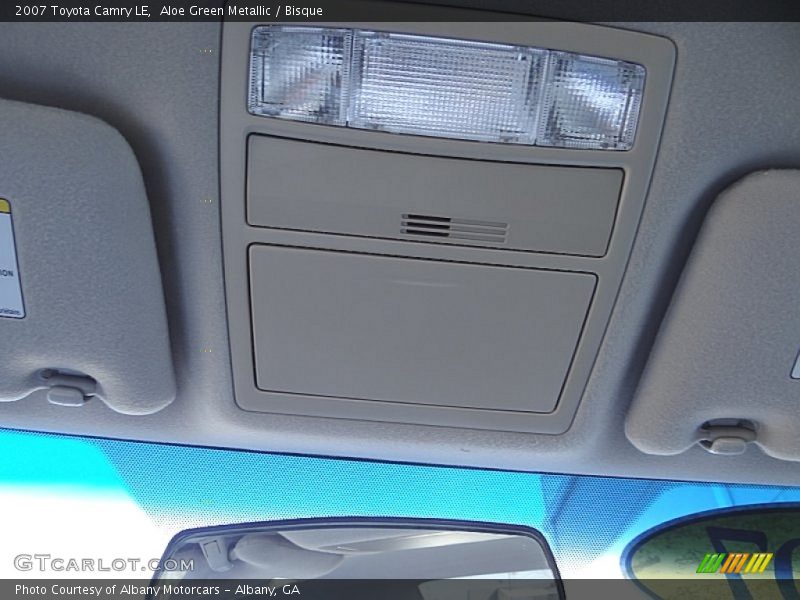 Aloe Green Metallic / Bisque 2007 Toyota Camry LE