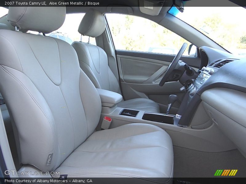 Aloe Green Metallic / Bisque 2007 Toyota Camry LE