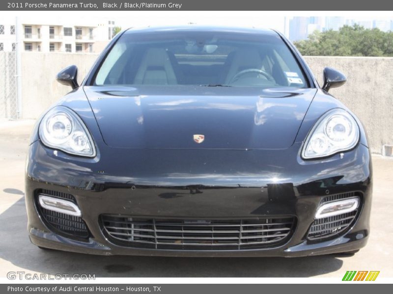 Black / Black/Platinum Grey 2011 Porsche Panamera Turbo