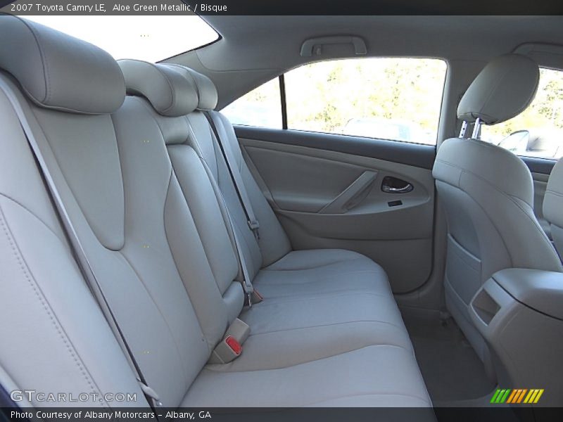 Aloe Green Metallic / Bisque 2007 Toyota Camry LE