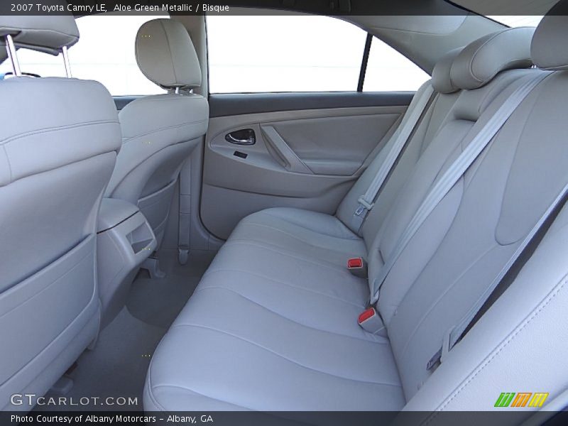 Aloe Green Metallic / Bisque 2007 Toyota Camry LE