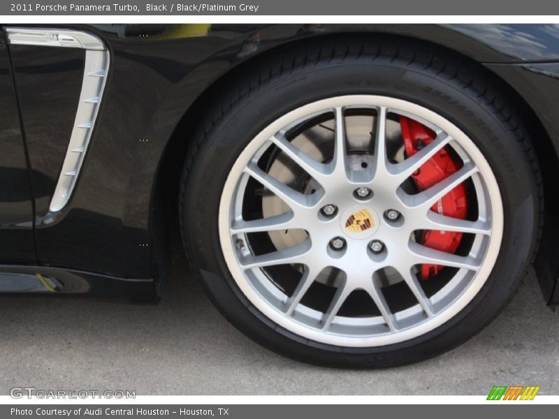 Black / Black/Platinum Grey 2011 Porsche Panamera Turbo