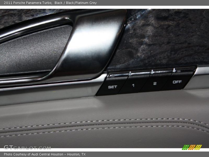 Black / Black/Platinum Grey 2011 Porsche Panamera Turbo