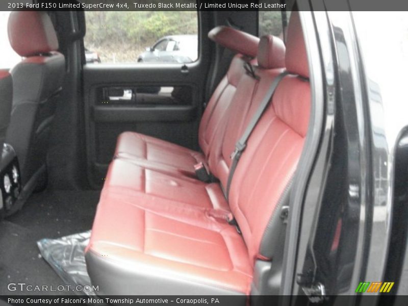 Rear Seat of 2013 F150 Limited SuperCrew 4x4