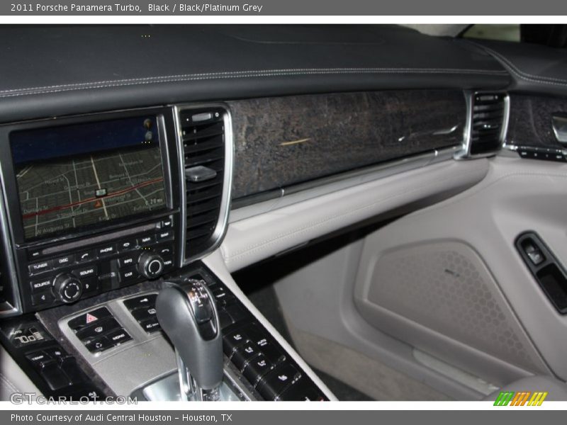 Black / Black/Platinum Grey 2011 Porsche Panamera Turbo
