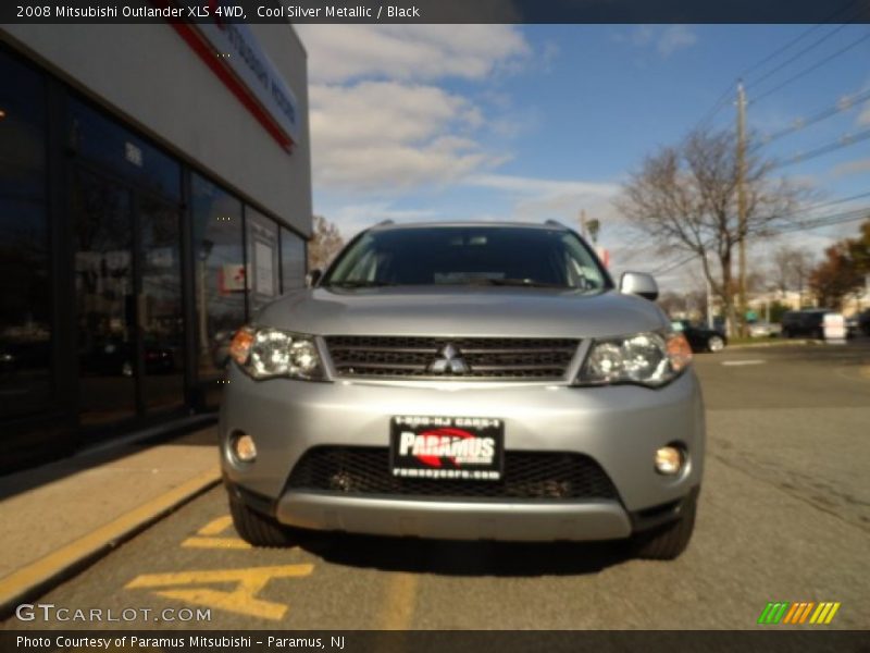 Cool Silver Metallic / Black 2008 Mitsubishi Outlander XLS 4WD
