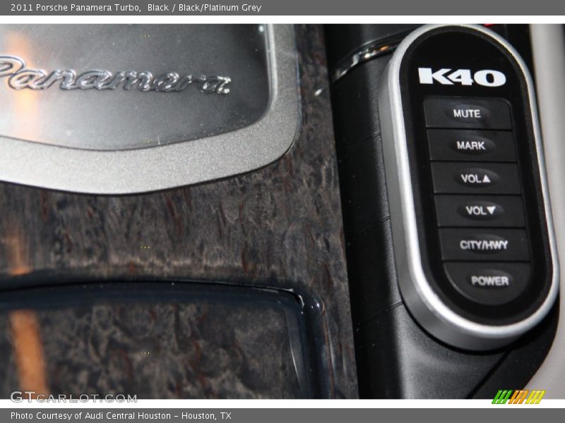 Black / Black/Platinum Grey 2011 Porsche Panamera Turbo