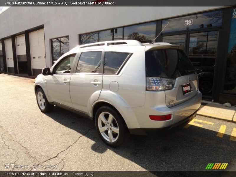 Cool Silver Metallic / Black 2008 Mitsubishi Outlander XLS 4WD