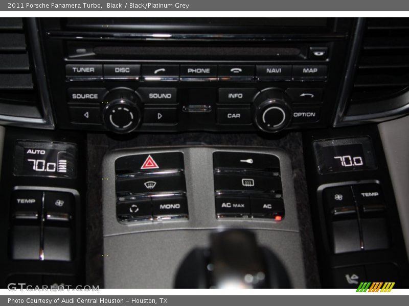Black / Black/Platinum Grey 2011 Porsche Panamera Turbo