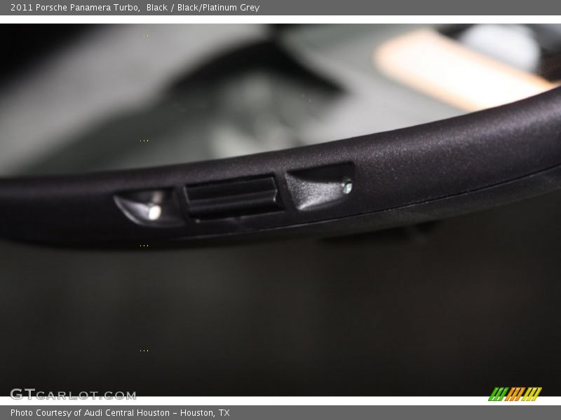 Black / Black/Platinum Grey 2011 Porsche Panamera Turbo