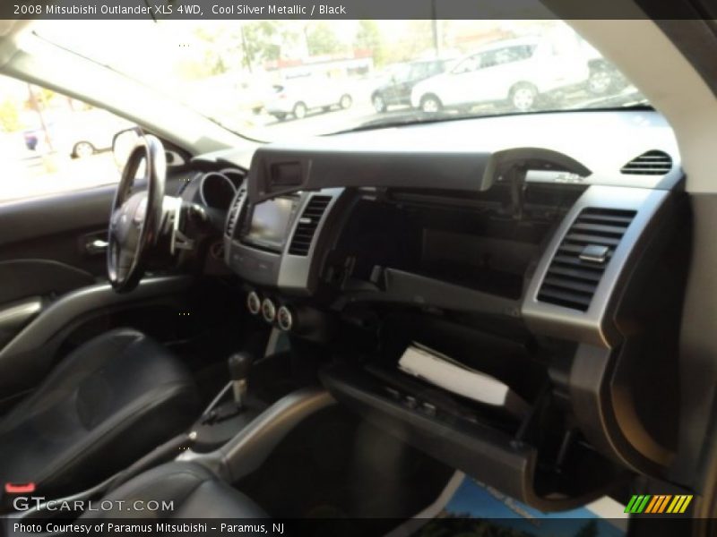 Cool Silver Metallic / Black 2008 Mitsubishi Outlander XLS 4WD