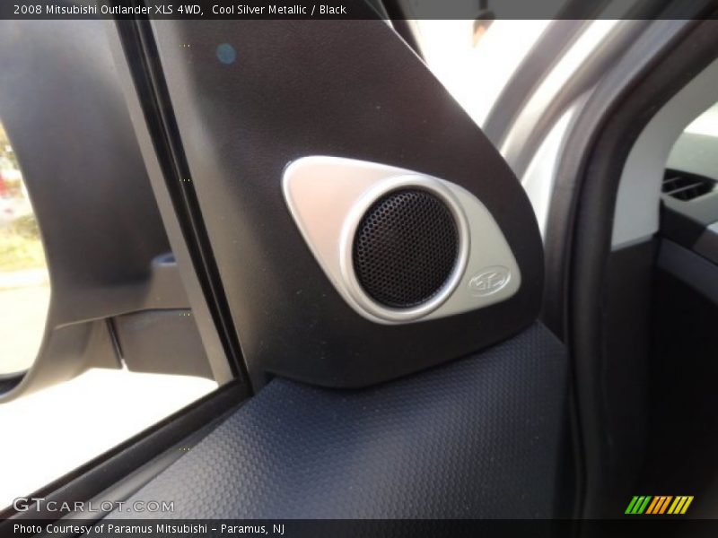 Cool Silver Metallic / Black 2008 Mitsubishi Outlander XLS 4WD