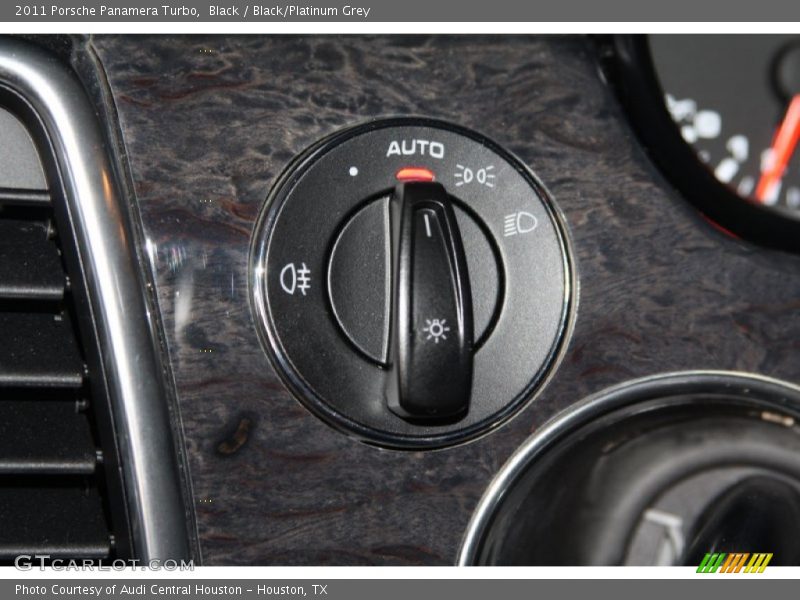 Black / Black/Platinum Grey 2011 Porsche Panamera Turbo