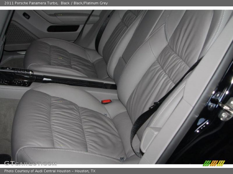 Black / Black/Platinum Grey 2011 Porsche Panamera Turbo