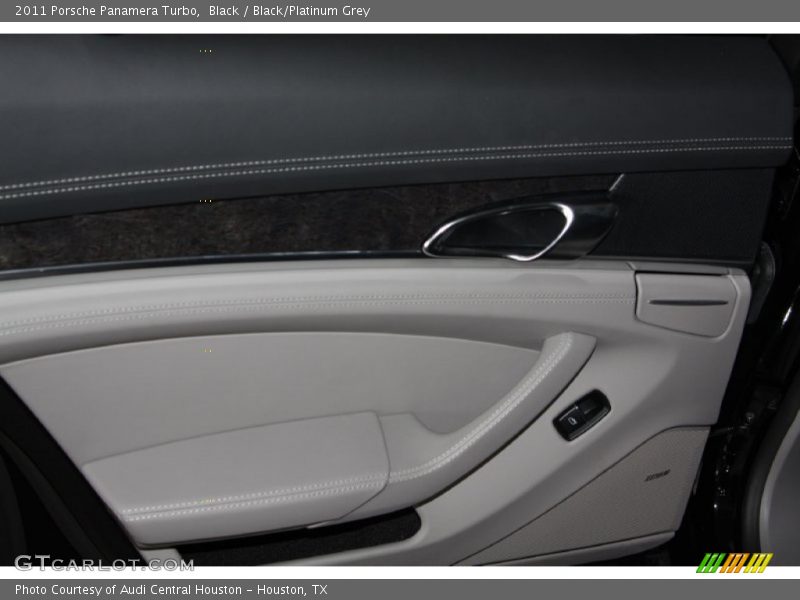 Black / Black/Platinum Grey 2011 Porsche Panamera Turbo