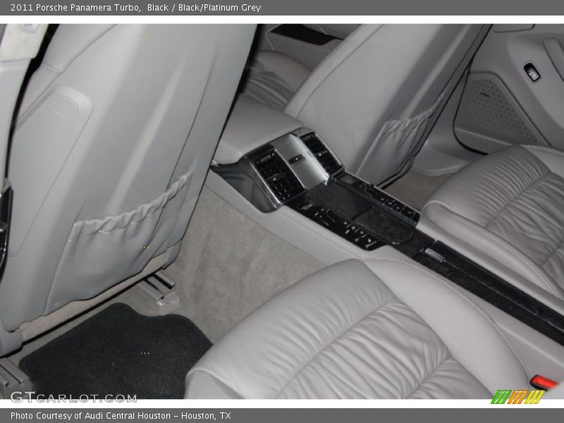 Black / Black/Platinum Grey 2011 Porsche Panamera Turbo
