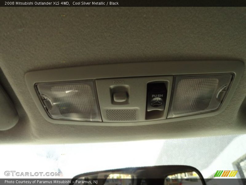 Cool Silver Metallic / Black 2008 Mitsubishi Outlander XLS 4WD