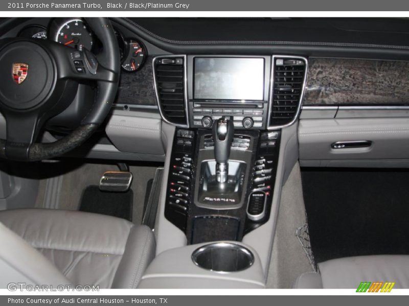 Black / Black/Platinum Grey 2011 Porsche Panamera Turbo