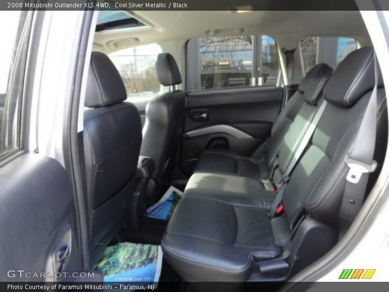 Cool Silver Metallic / Black 2008 Mitsubishi Outlander XLS 4WD