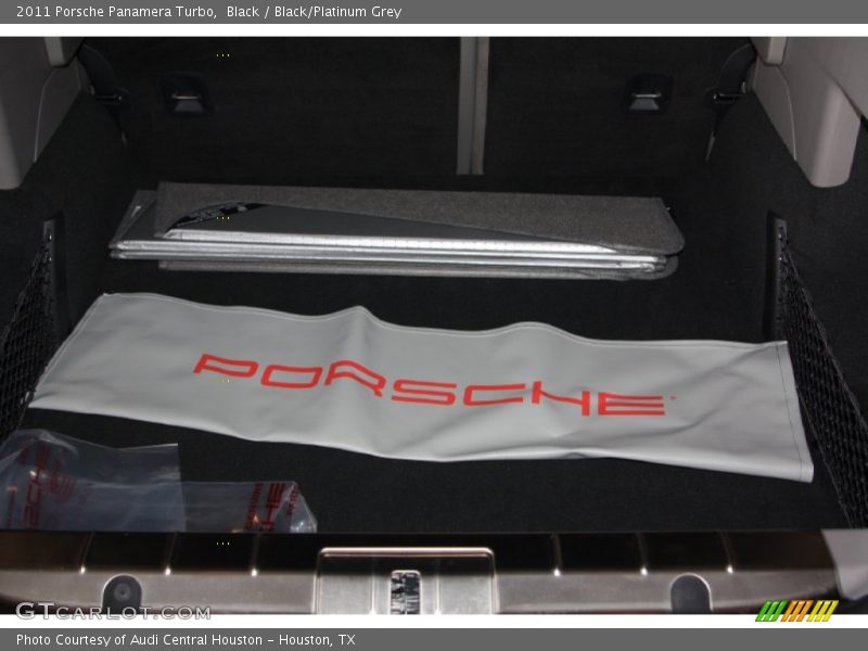 Black / Black/Platinum Grey 2011 Porsche Panamera Turbo