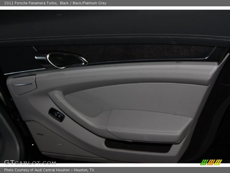 Black / Black/Platinum Grey 2011 Porsche Panamera Turbo