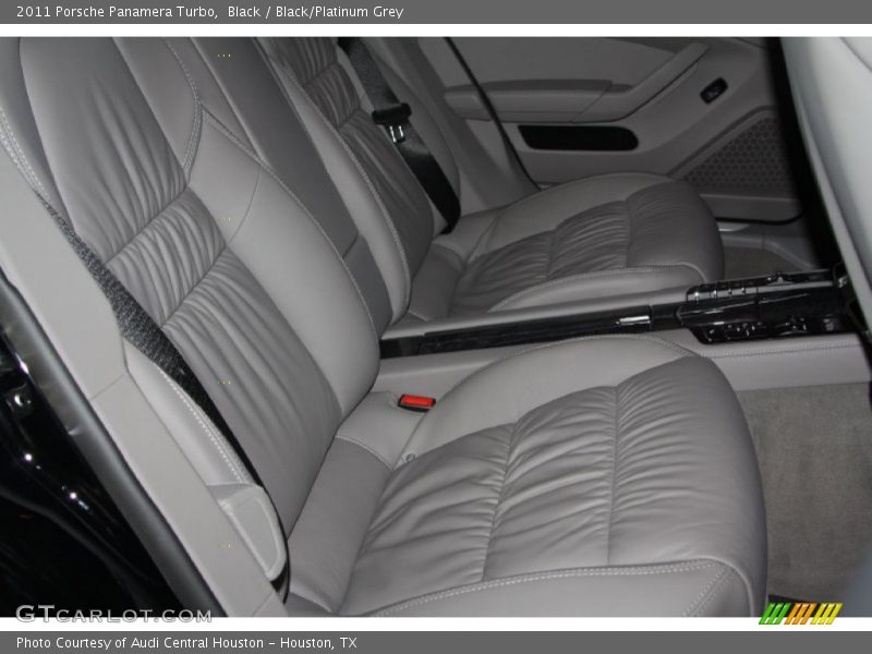 Black / Black/Platinum Grey 2011 Porsche Panamera Turbo
