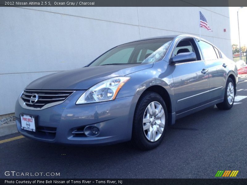 Ocean Gray / Charcoal 2012 Nissan Altima 2.5 S