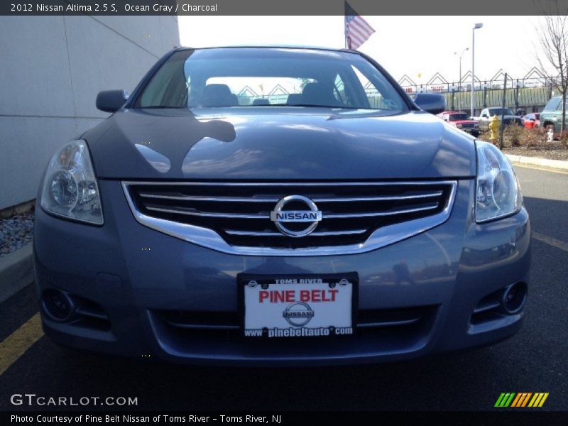 Ocean Gray / Charcoal 2012 Nissan Altima 2.5 S