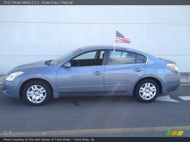 Ocean Gray / Charcoal 2012 Nissan Altima 2.5 S