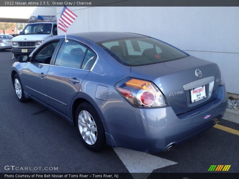 Ocean Gray / Charcoal 2012 Nissan Altima 2.5 S