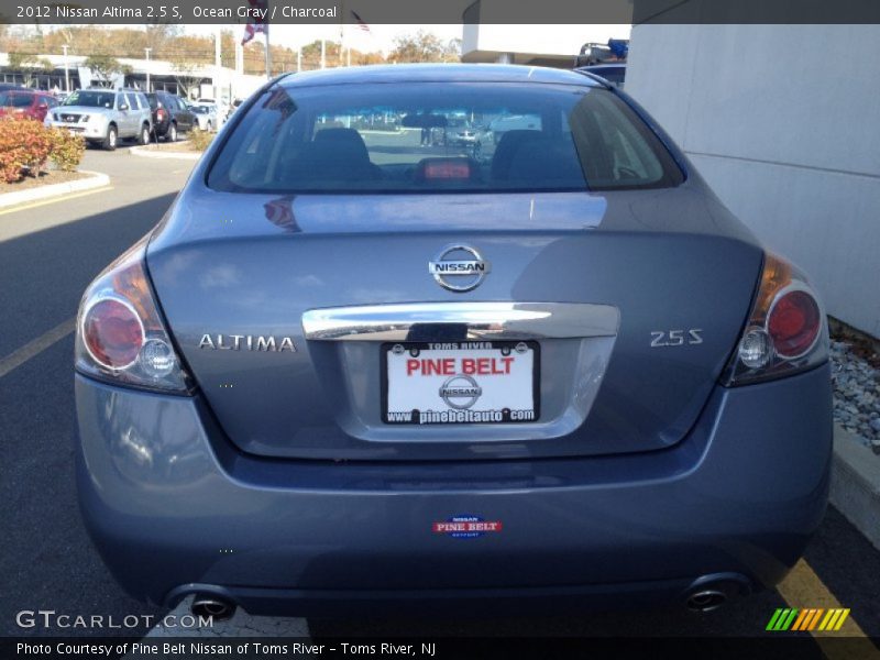 Ocean Gray / Charcoal 2012 Nissan Altima 2.5 S