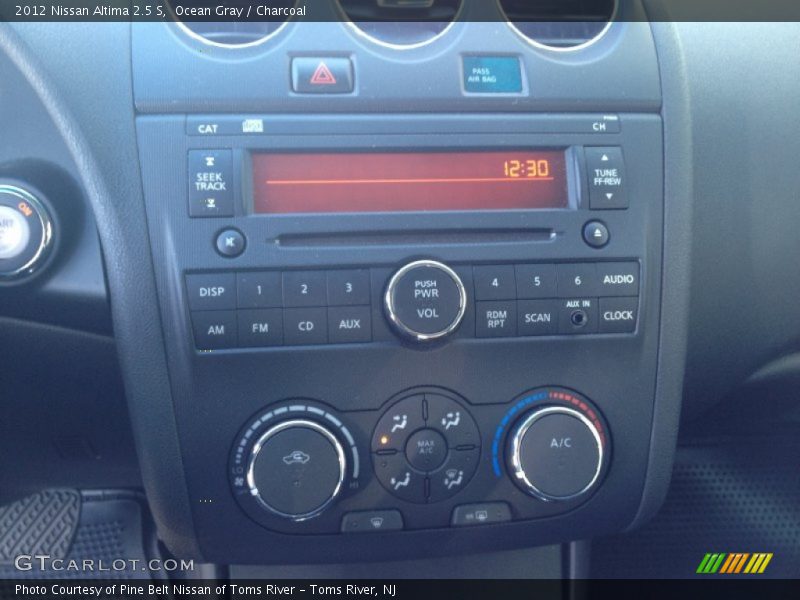 Ocean Gray / Charcoal 2012 Nissan Altima 2.5 S