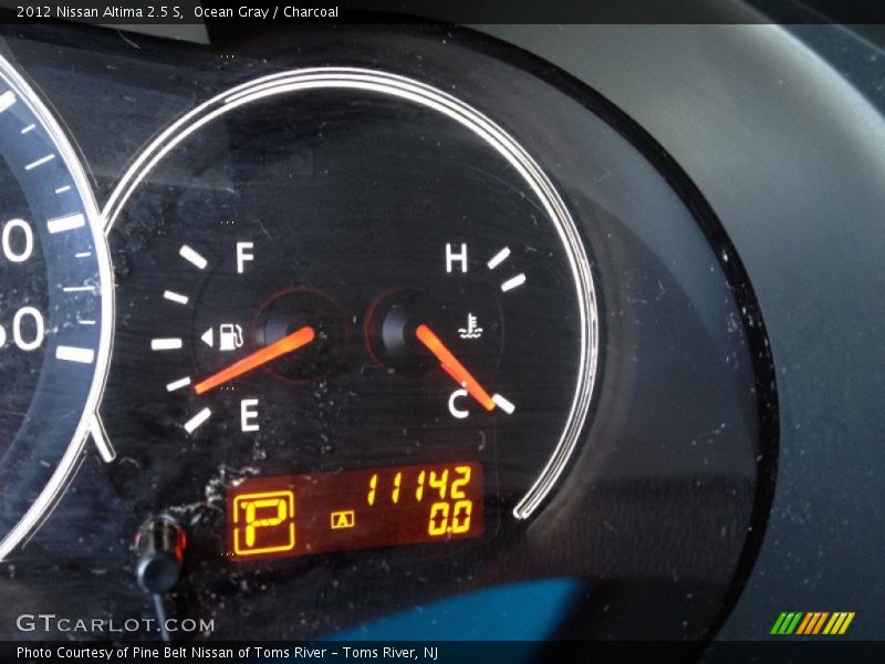 Ocean Gray / Charcoal 2012 Nissan Altima 2.5 S