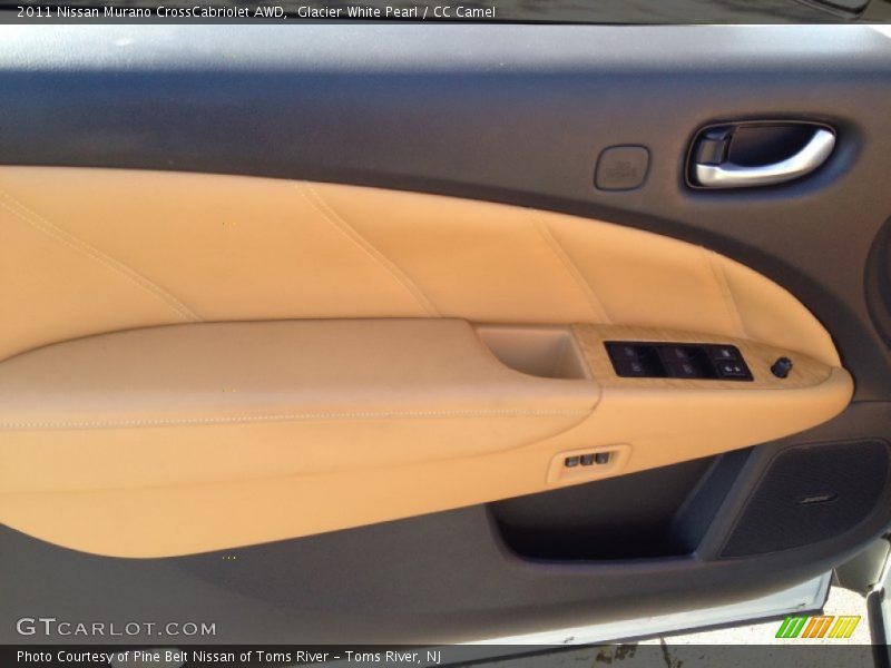Glacier White Pearl / CC Camel 2011 Nissan Murano CrossCabriolet AWD