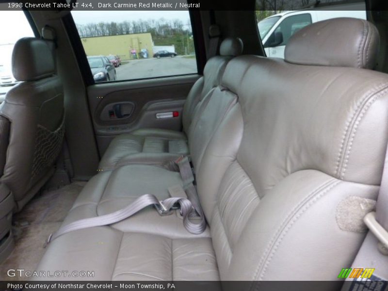 Rear Seat of 1998 Tahoe LT 4x4