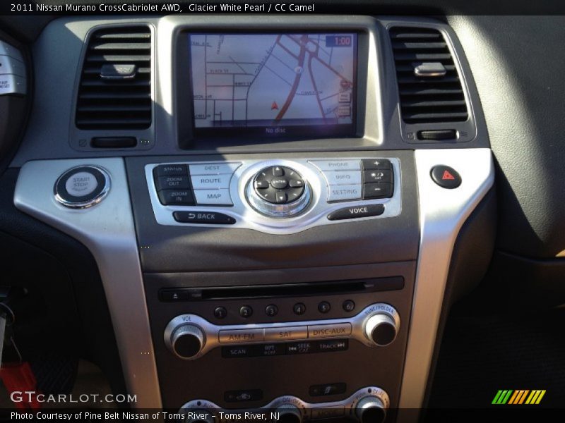 Controls of 2011 Murano CrossCabriolet AWD
