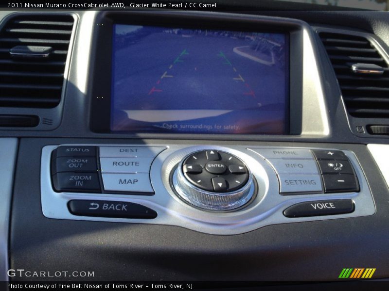 Controls of 2011 Murano CrossCabriolet AWD