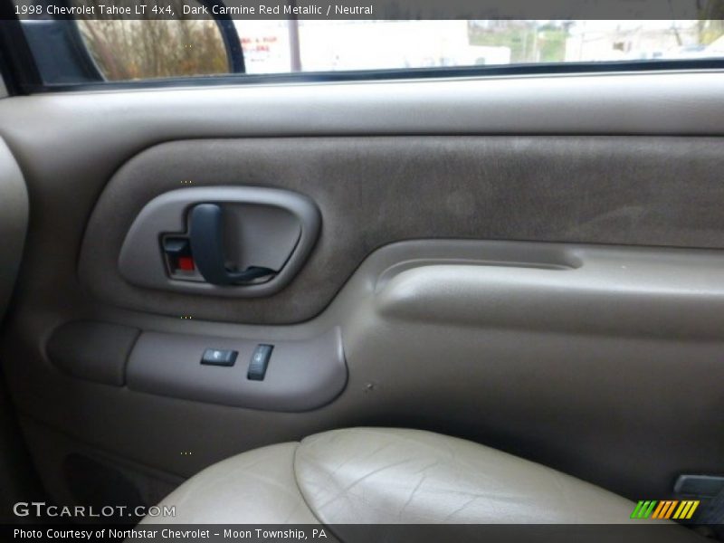 Dark Carmine Red Metallic / Neutral 1998 Chevrolet Tahoe LT 4x4