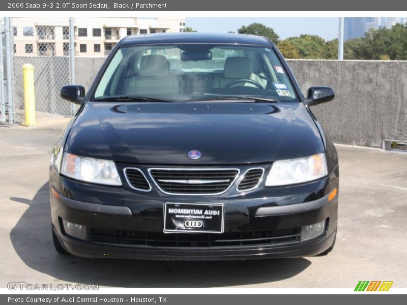 Black / Parchment 2006 Saab 9-3 2.0T Sport Sedan