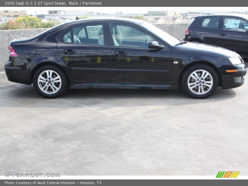 Black / Parchment 2006 Saab 9-3 2.0T Sport Sedan