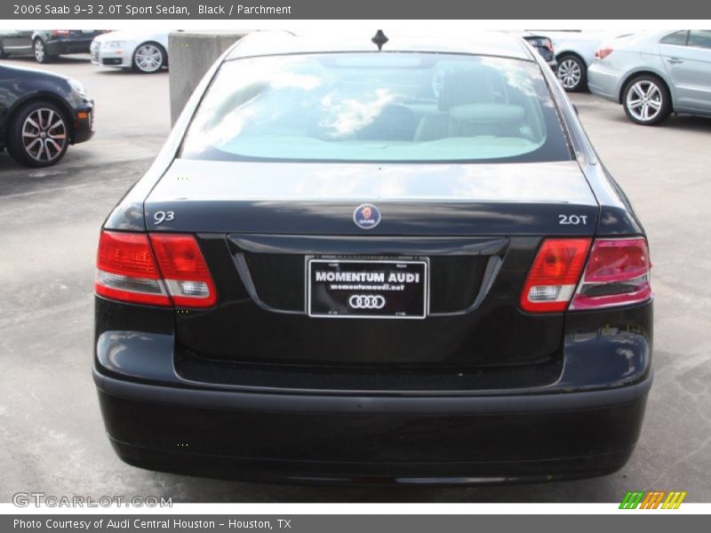 Black / Parchment 2006 Saab 9-3 2.0T Sport Sedan