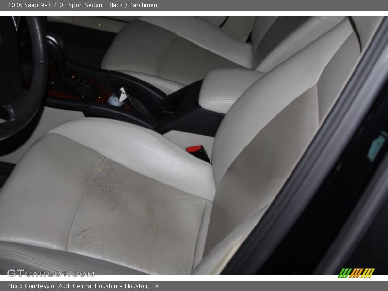 Black / Parchment 2006 Saab 9-3 2.0T Sport Sedan