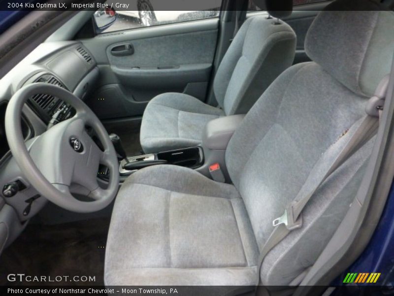 Imperial Blue / Gray 2004 Kia Optima LX